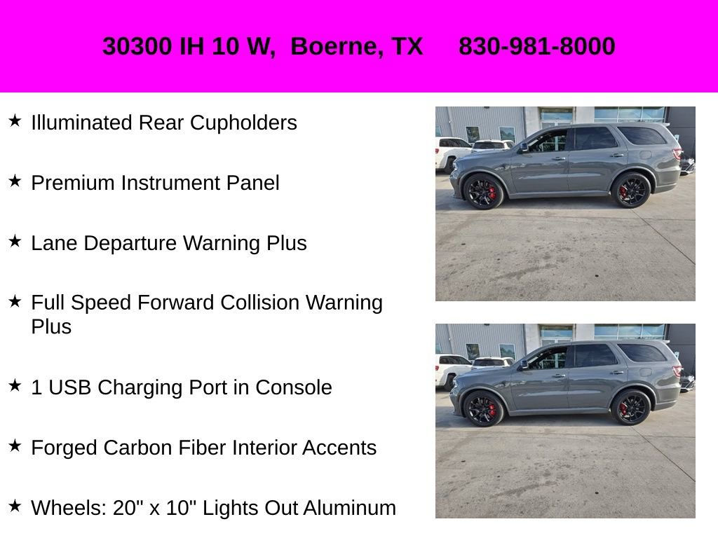 Used 2021 Dodge Durango SRT Hellcat w/ Premium Interior Group image 21