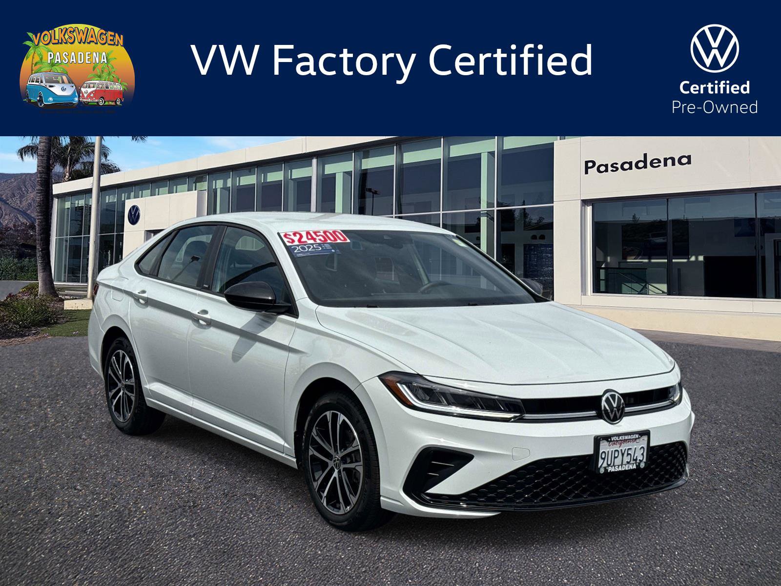 Certified 2025 Volkswagen Jetta Sport image 1