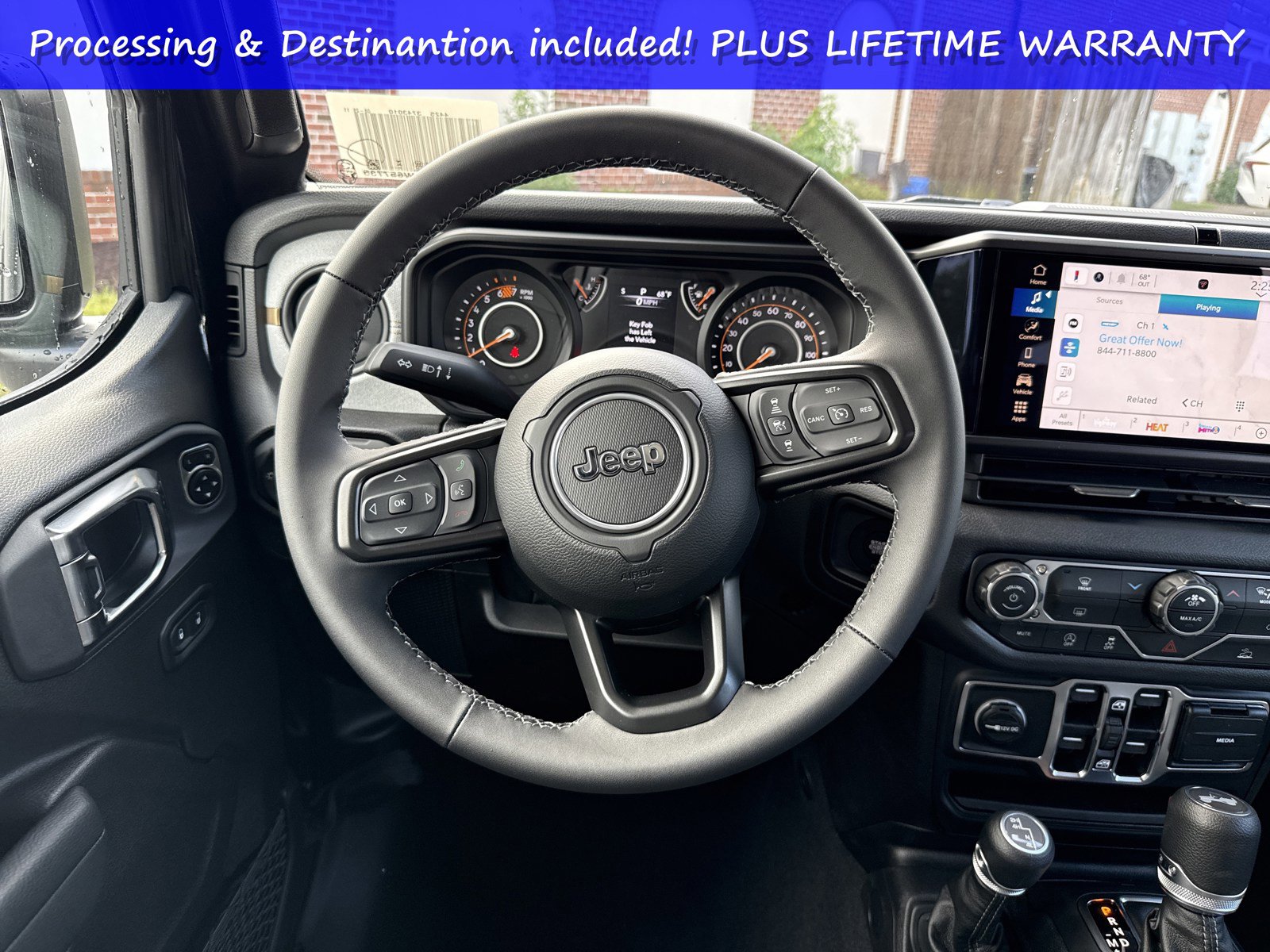 New 2025 Jeep Wrangler Unlimited Sport AWD/4WD image 17
