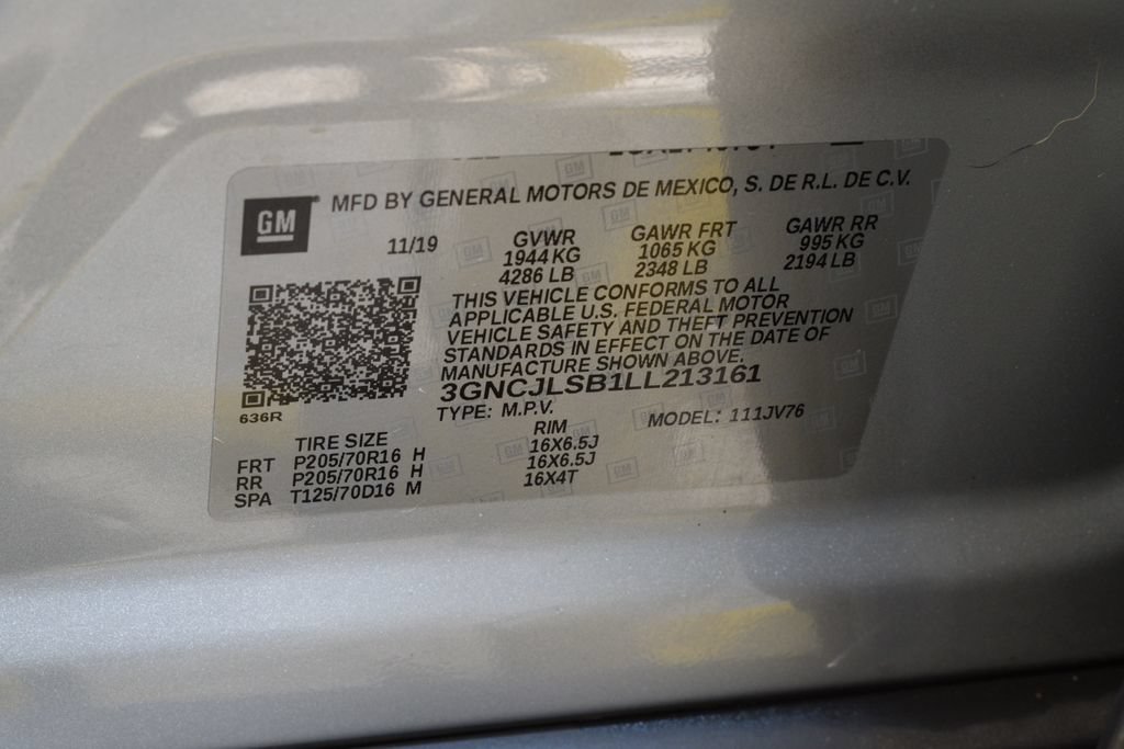 Used 2020 Chevrolet Trax LT FWD image 39