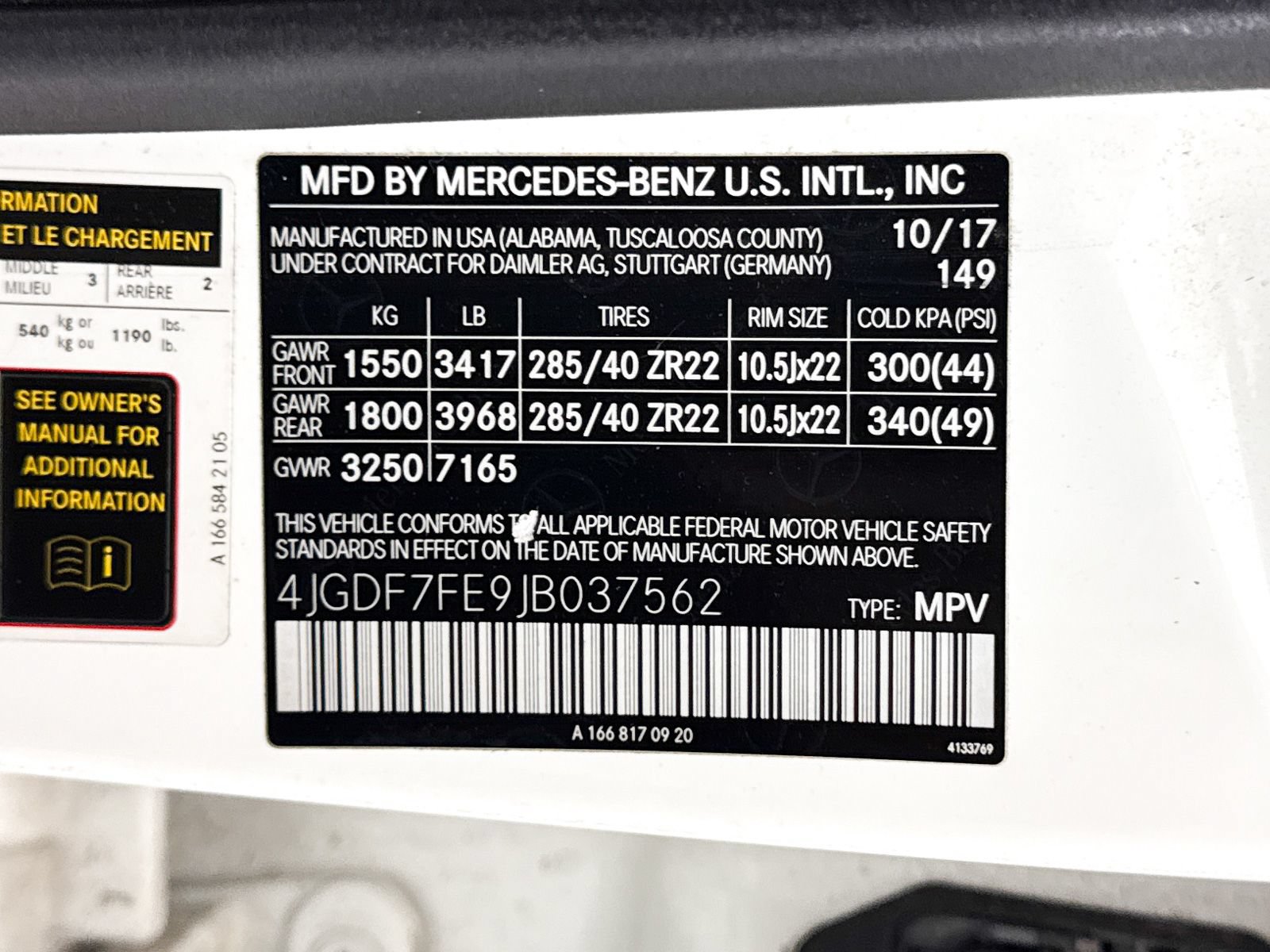 Used 2018 Mercedes-Benz GLS 63 AMG 4MATIC image 39