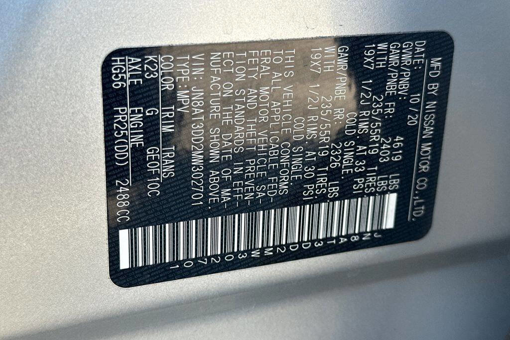 Used 2021 Nissan Rogue Platinum image 30