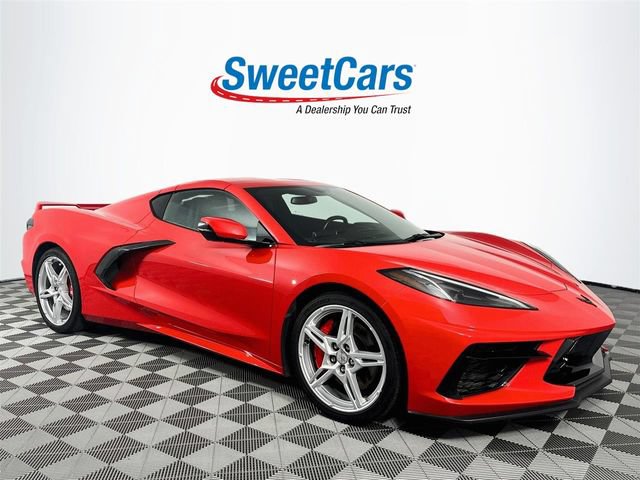 Used 2021 Chevrolet Corvette Stingray Coupe w/ Z51 Performance Package RWD image 1