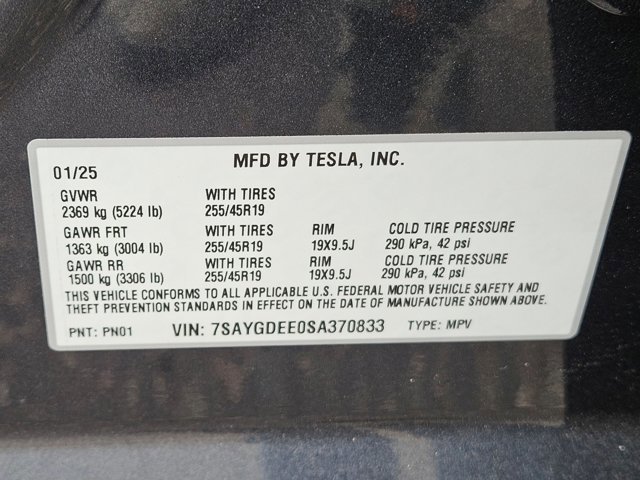 Used 2025 Tesla Model Y Long Range AWD/4WD image 15