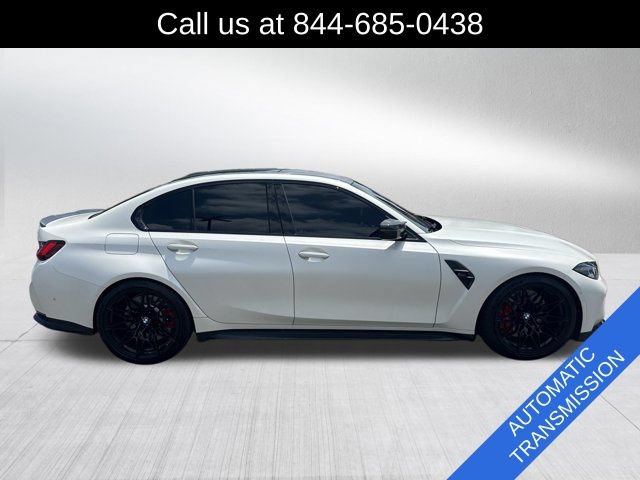 Used 2022 BMW M3 Competition w/ M Carbon Exterior Package AWD/4WD image 4