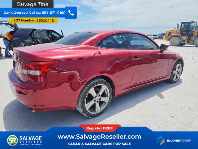 Used 2012 Lexus IS 250C w/ Luxury Pkg RWD image 4