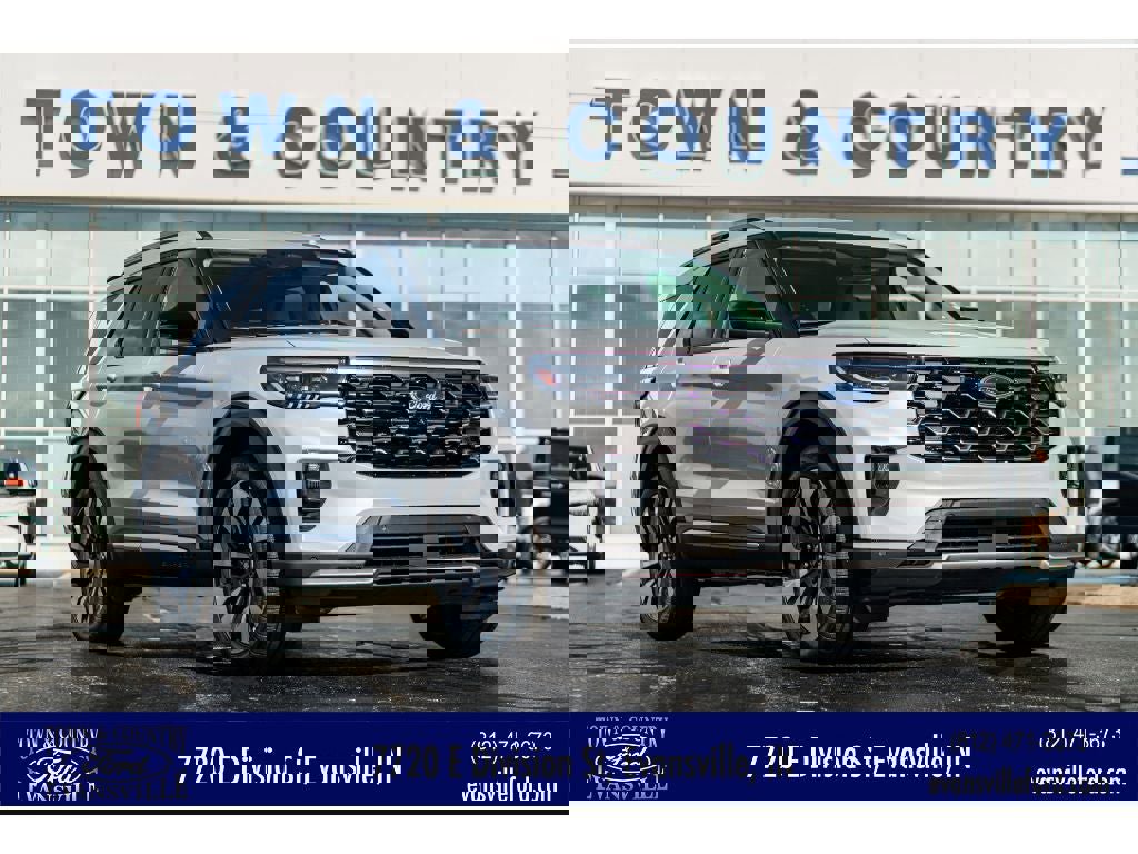 New 2025 Ford Explorer Platinum w/ LUX Leather Package