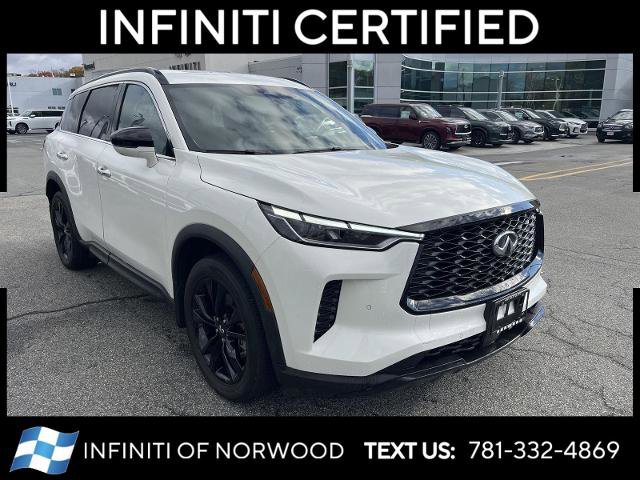 Certified 2025 INFINITI QX60 Luxe w/ Black Edition