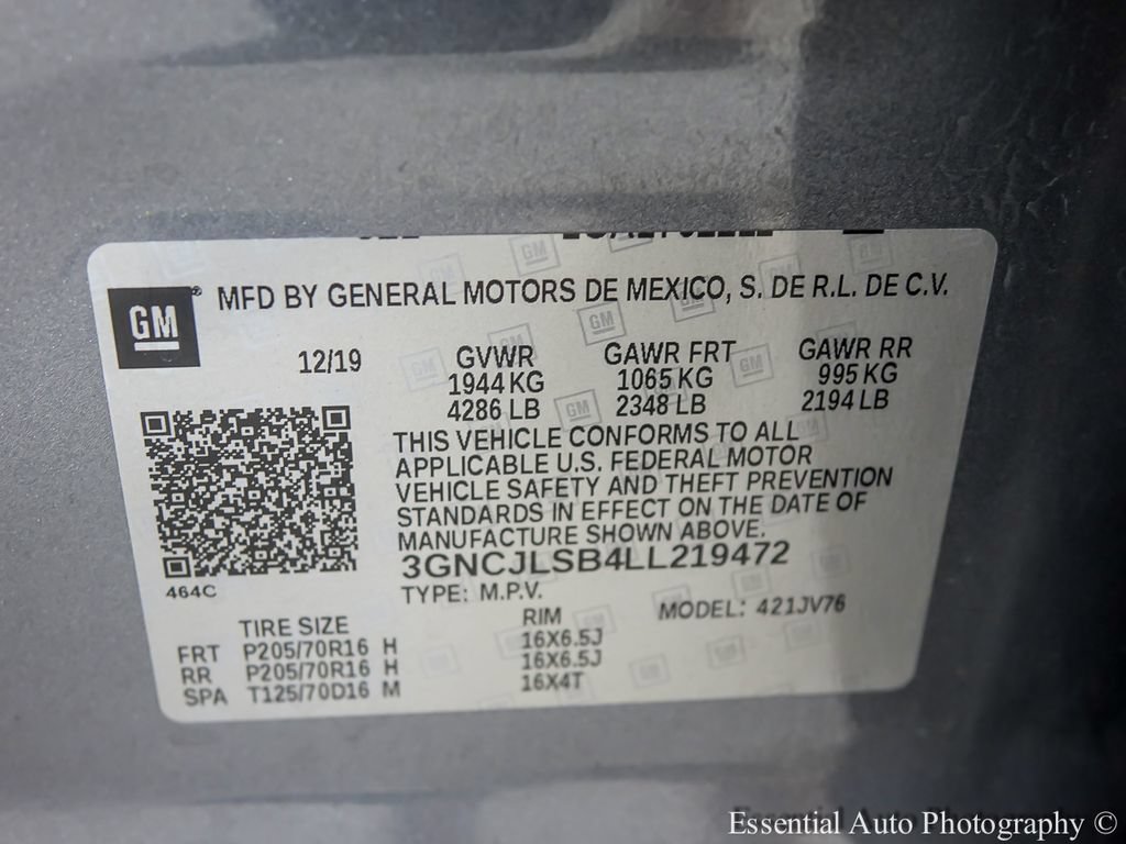 Used 2020 Chevrolet Trax LT w/ Driver Confidence Package FWD image 25