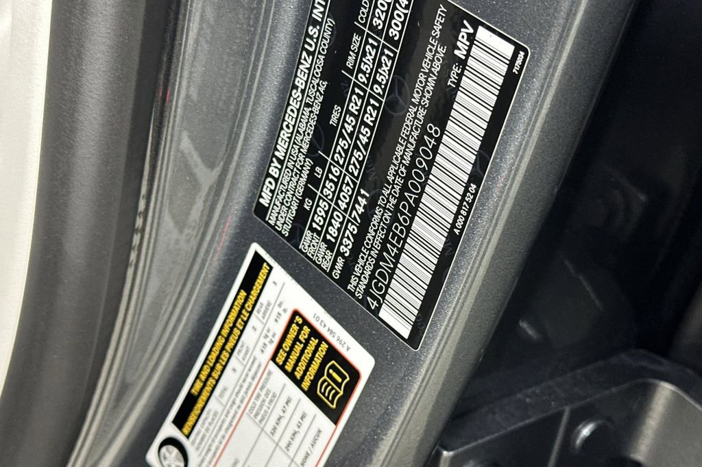 Certified 2023 Mercedes-Benz EQS 580 4MATIC SUV image 37