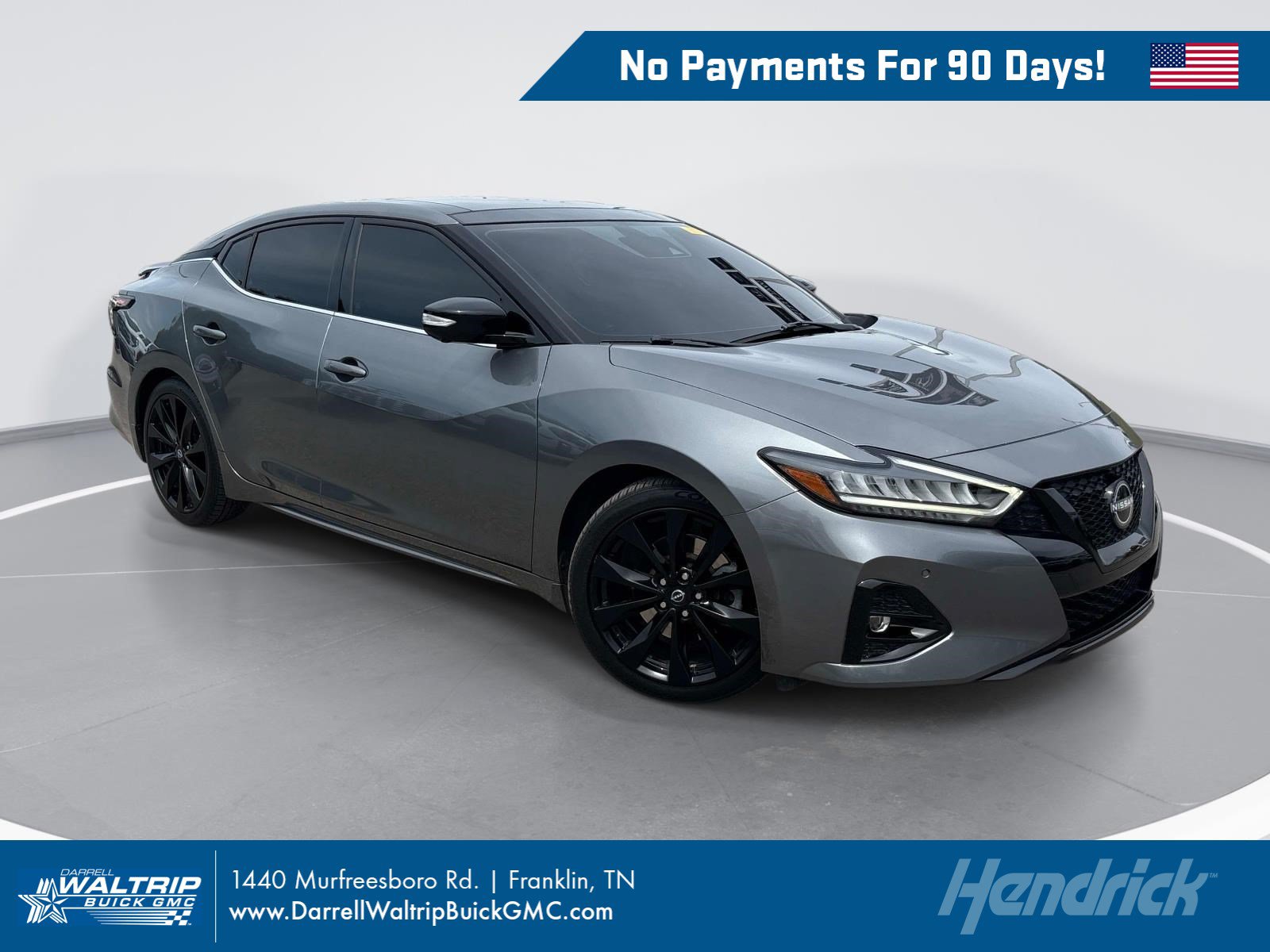 Used 2023 Nissan Maxima SR w/ Sport Mat Group FWD image 1