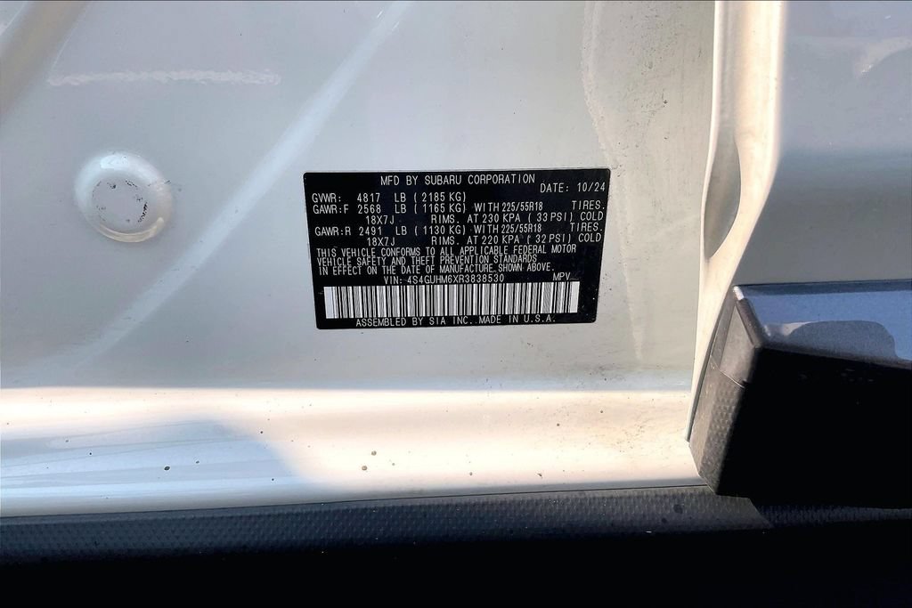 Certified 2024 Subaru Crosstrek 2.5i Limited AWD/4WD image 34
