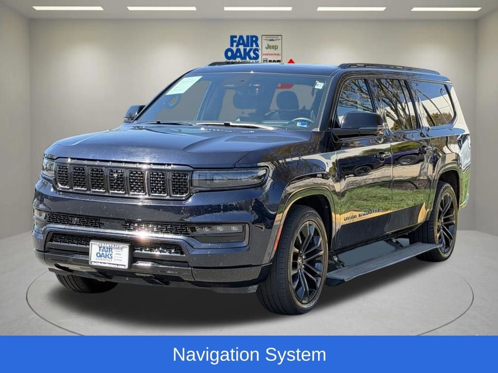 Certified 2024 Jeep Grand Wagoneer L Series II w/ Quick Order Packagew 28T image 3