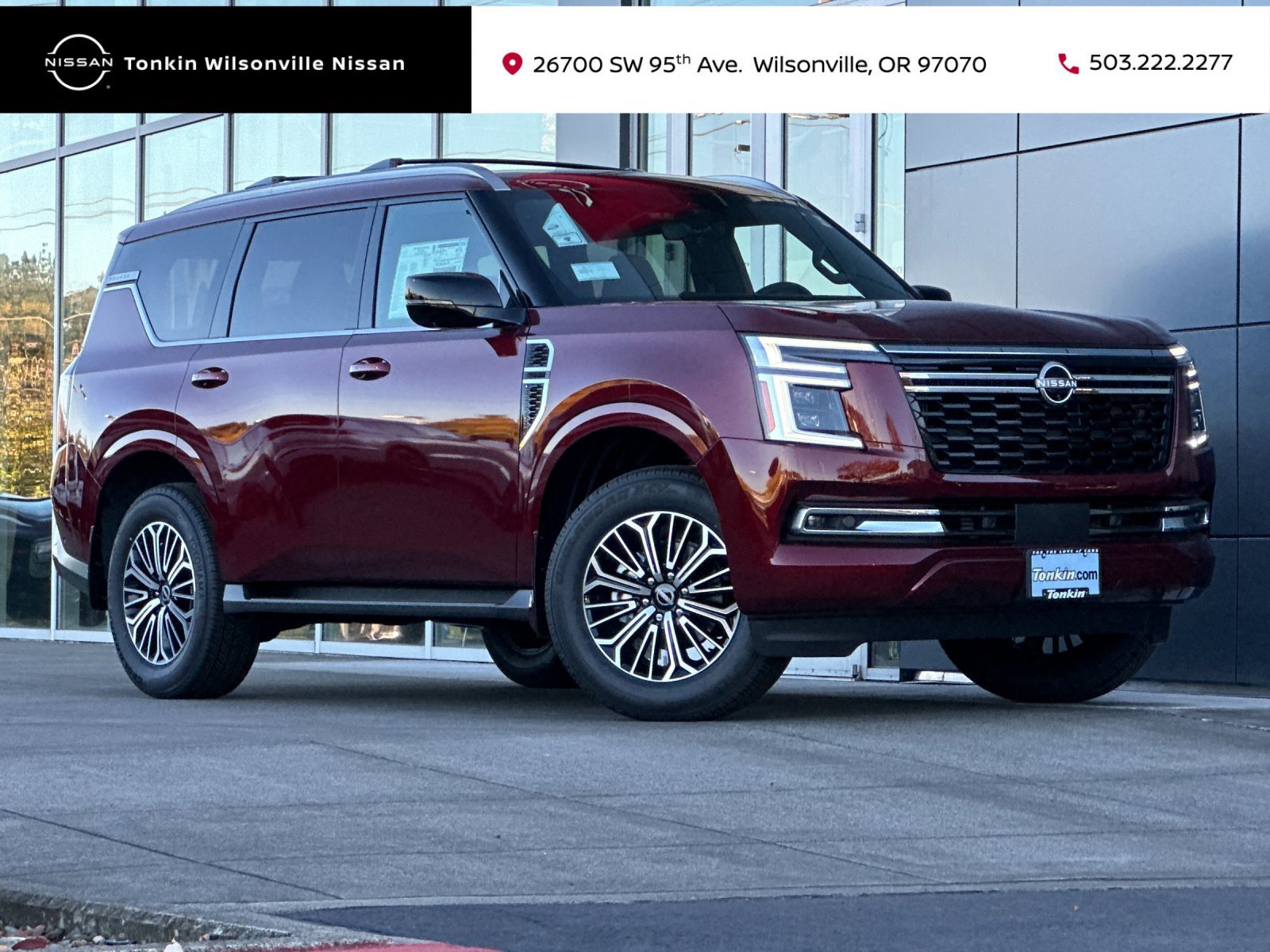 New 2026 Nissan Armada Platinum AWD/4WD image 1