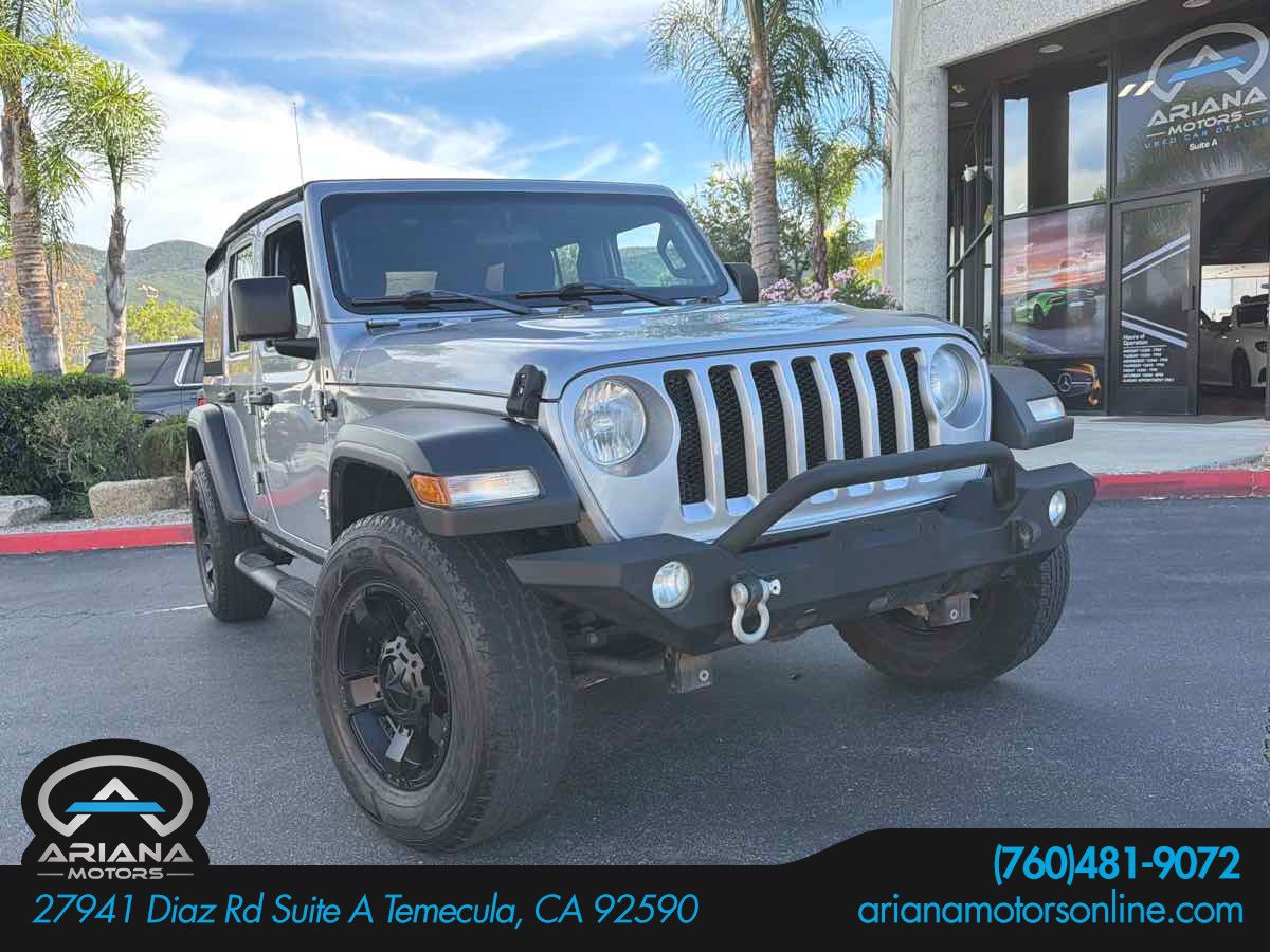 Used 2018 Jeep Wrangler Unlimited Sport AWD/4WD image 1
