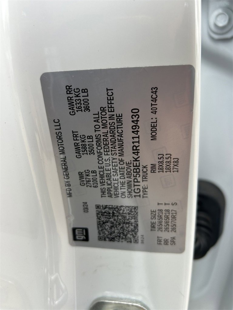 Used 2024 GMC Canyon Elevation w/ Convenience Package image 12