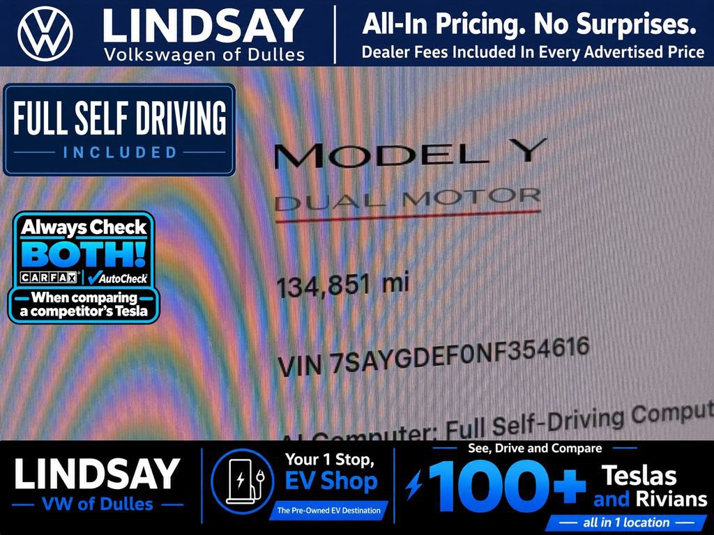 Used 2022 Tesla Model Y Performance AWD/4WD image 33