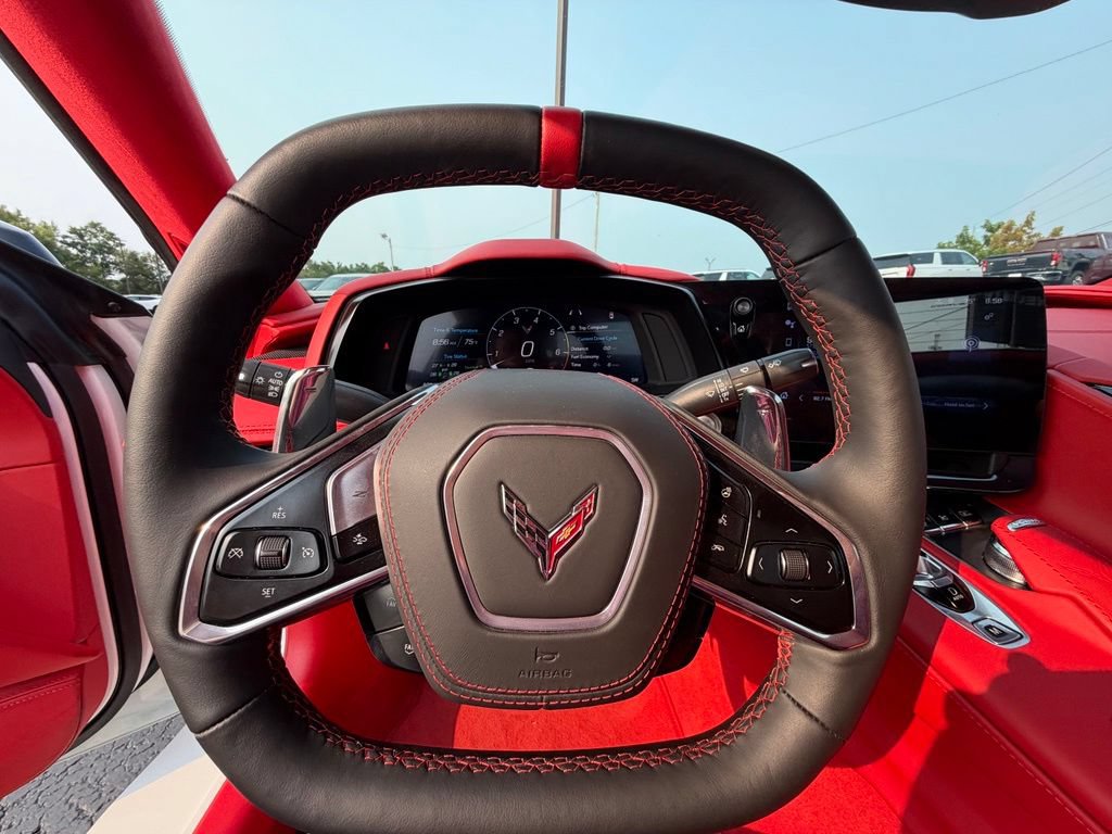Certified 2025 Chevrolet Corvette Stingray Premium Conv w/ Stealth Interior Trim Package RWD image 12