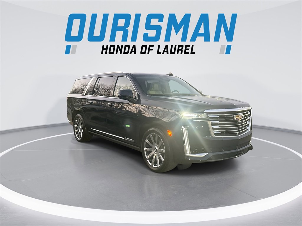 Used 2021 Cadillac Escalade ESV Premium Luxury Platinum image 2