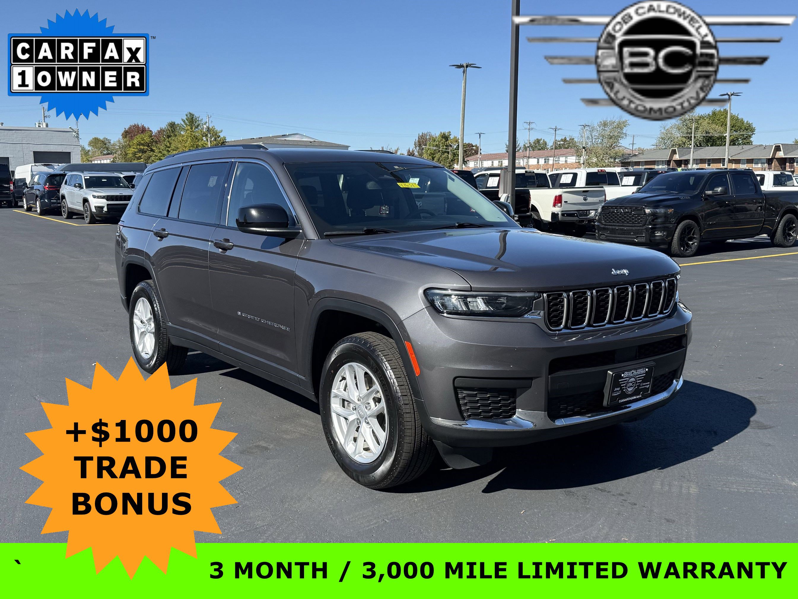 Used 2023 Jeep Grand Cherokee L Laredo w/ Luxury Tech Group I