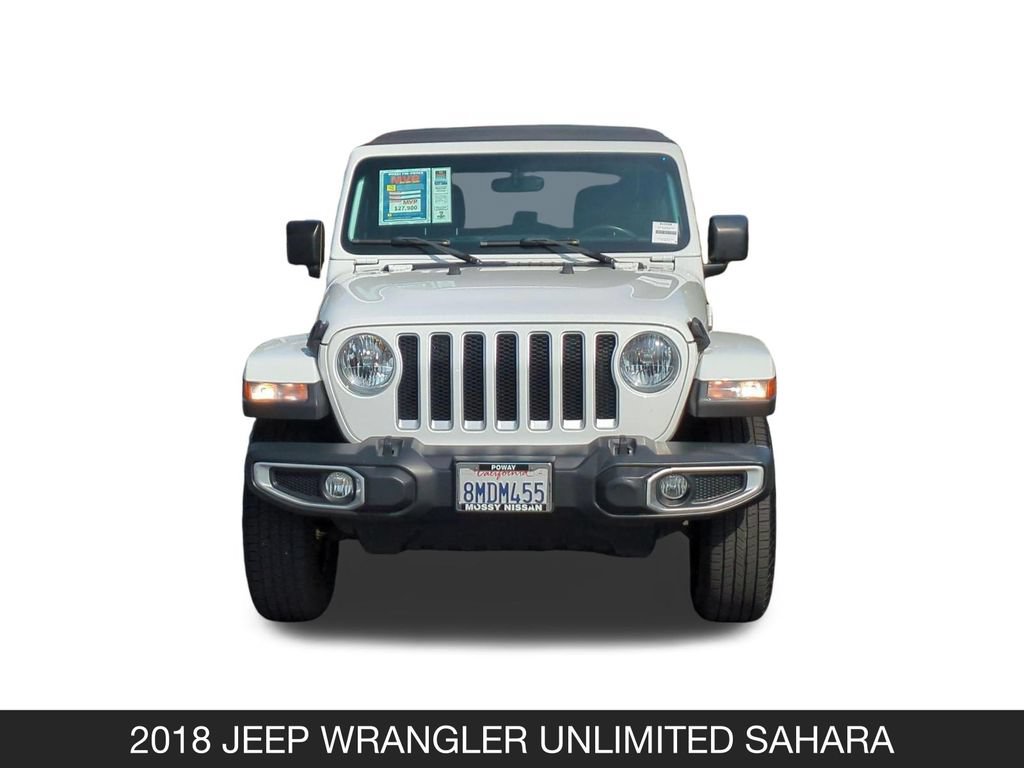 Used 2018 Jeep Wrangler Unlimited Sahara AWD/4WD image 4