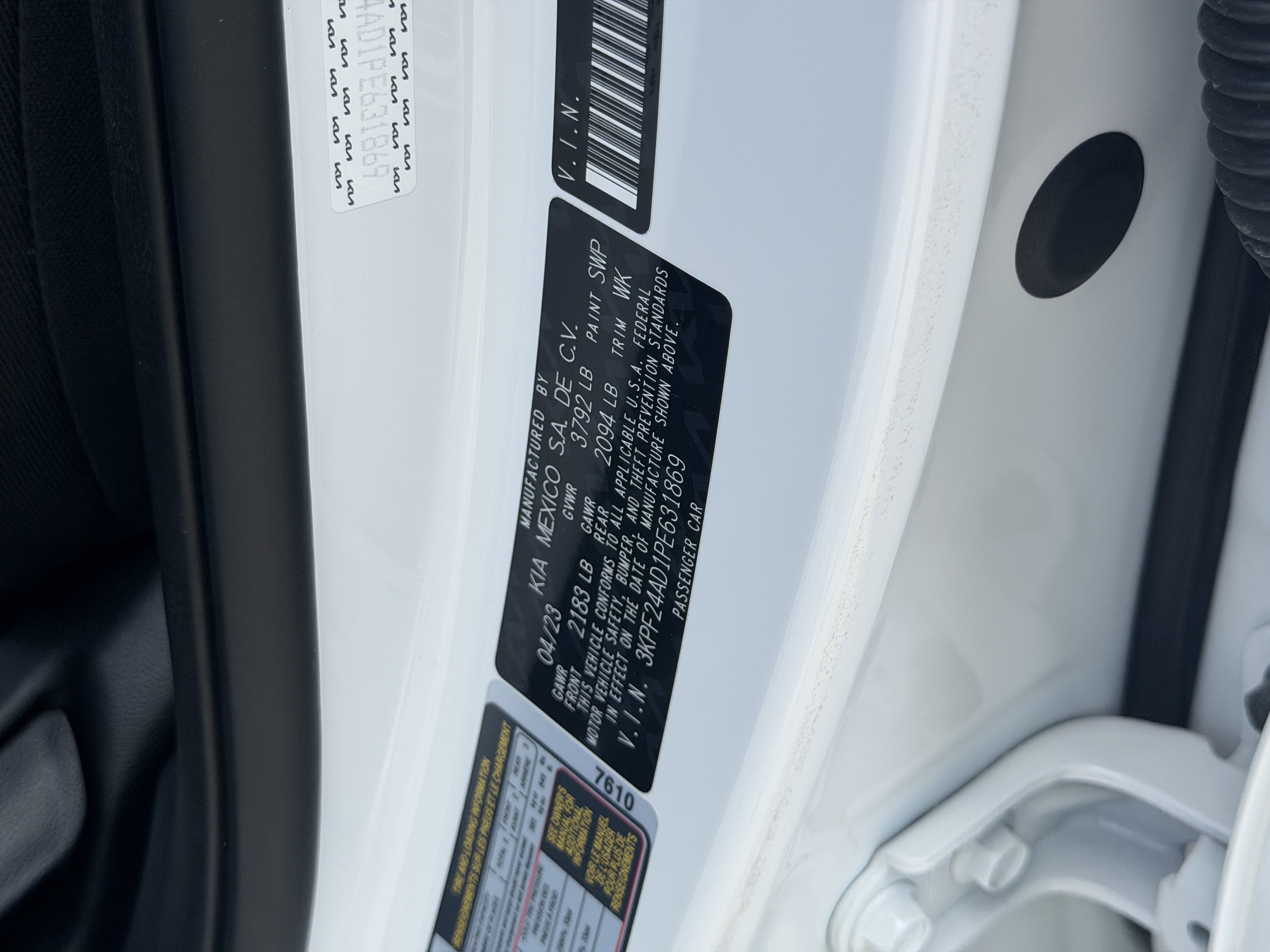 Certified 2023 Kia Forte LXS w/ LXS Technology Package FWD image 32