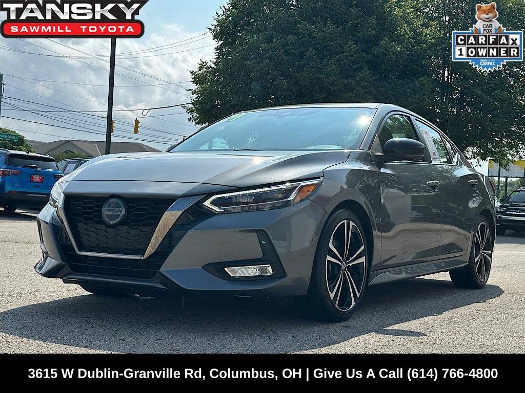 Used 2021 Nissan Sentra SR w/ SR Premium Package FWD image 1