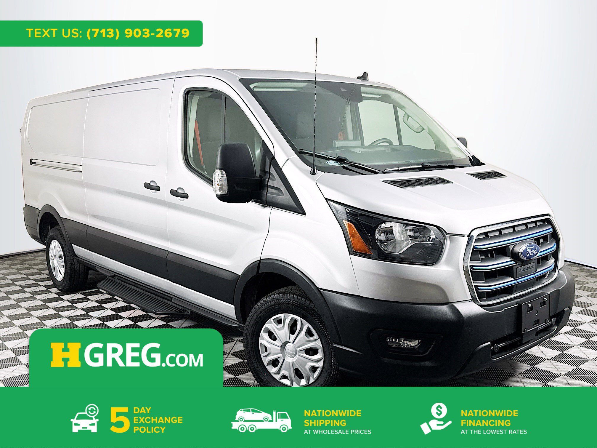 Used 2023 Ford E-Transit Low Roof video 1