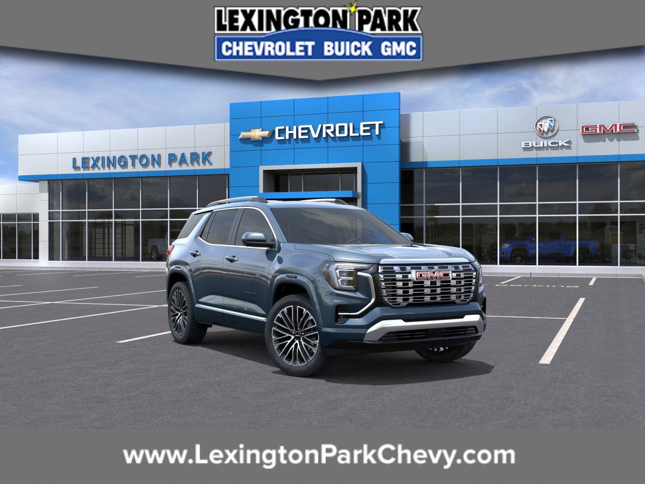 New 2026 GMC Terrain Denali w/ LPO, Black Badging Package