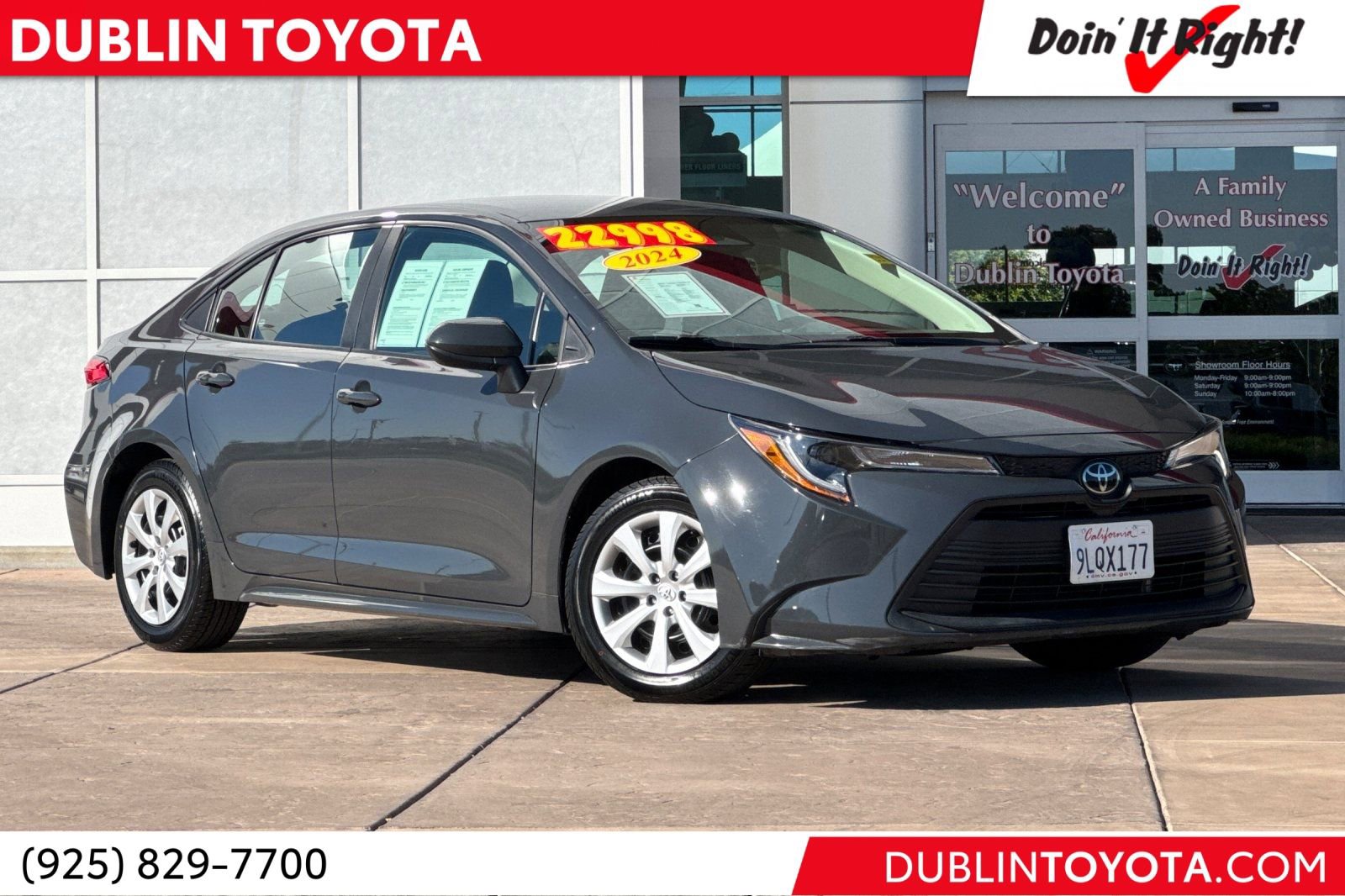 Certified 2024 Toyota Corolla LE