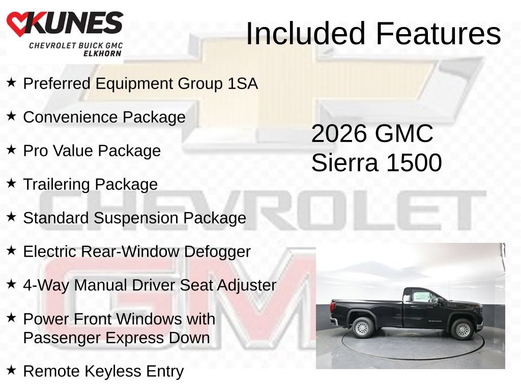 New 2026 GMC Sierra 1500 Pro w/ Pro Value Package AWD/4WD video 2