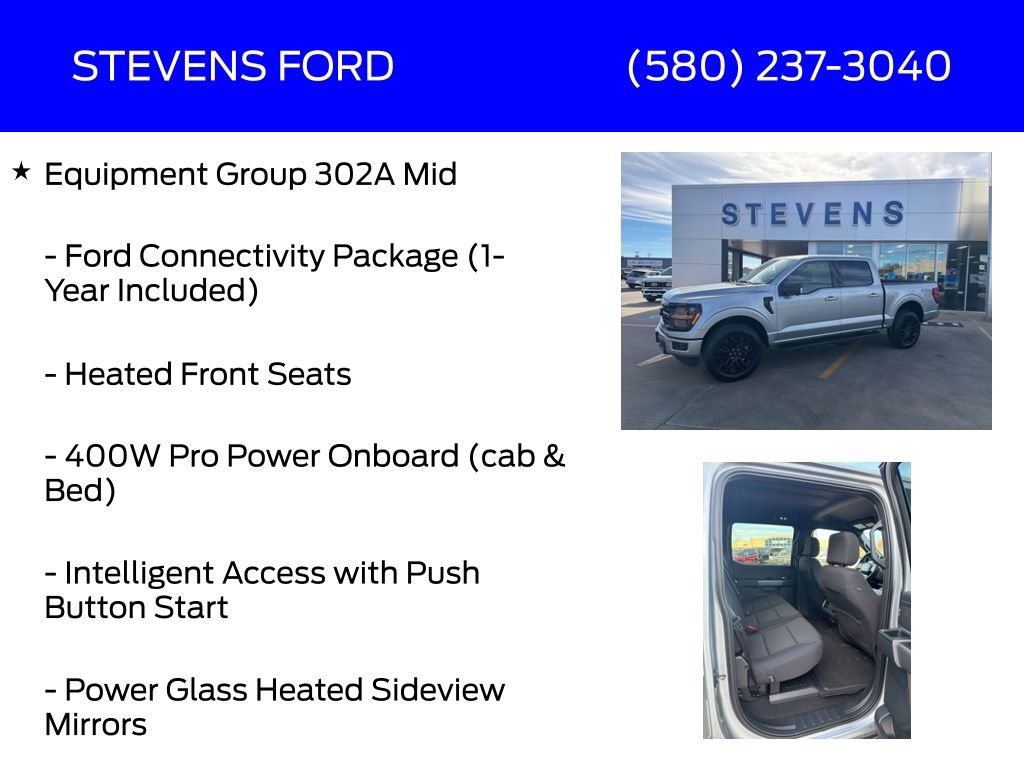 New 2026 Ford F150 XLT w/ Equipment Group 302A MID image 18