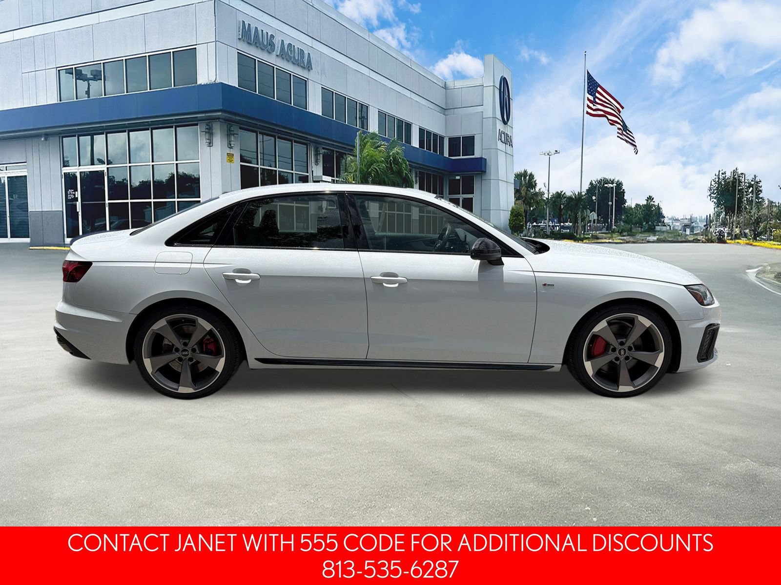 Used 2023 Audi A4 2.0T Premium Plus w/ Premium Plus Package AWD/4WD image 3