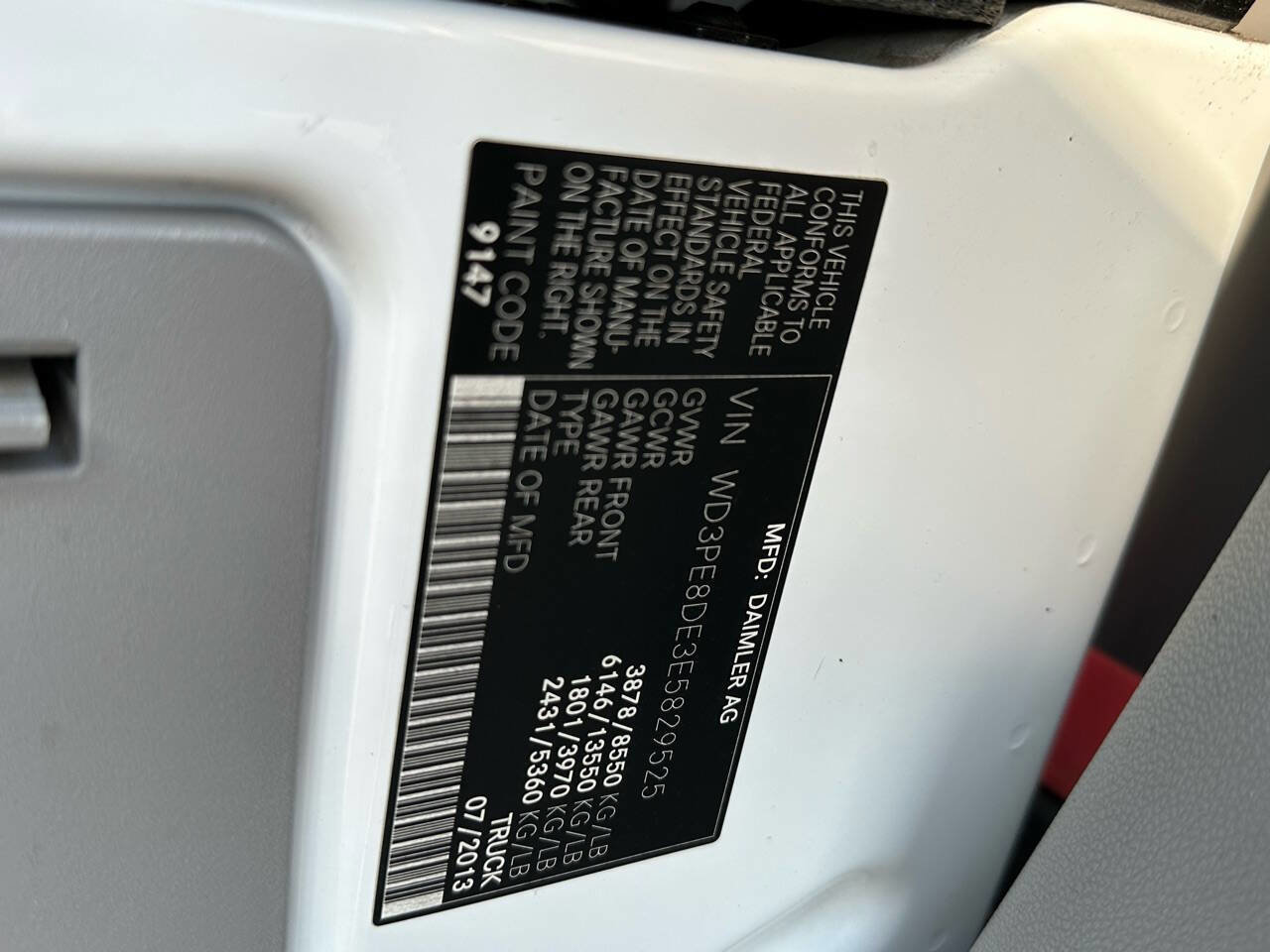 Used 2014 Mercedes-Benz Sprinter 2500 image 15