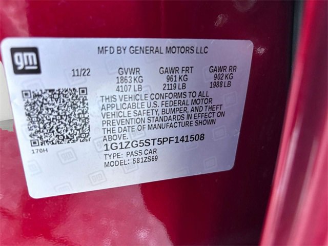 Used 2023 Chevrolet Malibu RS w/ LPO, Floor Liner Package image 35