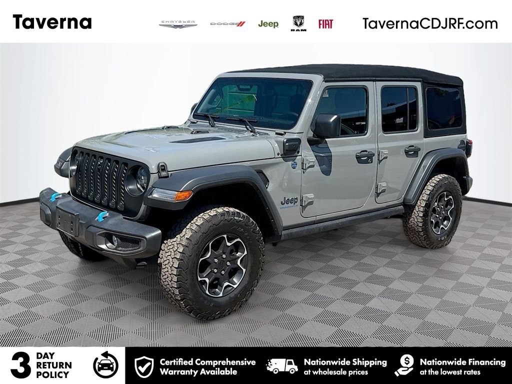 Used 2023 Jeep Wrangler Unlimited Rubicon 4xe w/ Cold Weather Group