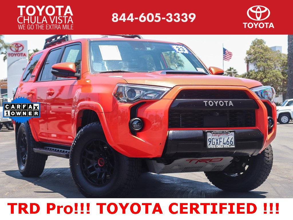 Certified 2023 Toyota 4Runner TRD Pro