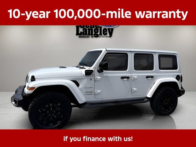 Used 2021 Jeep Wrangler Unlimited Sahara w/ Cold Weather Group AWD/4WD image 4