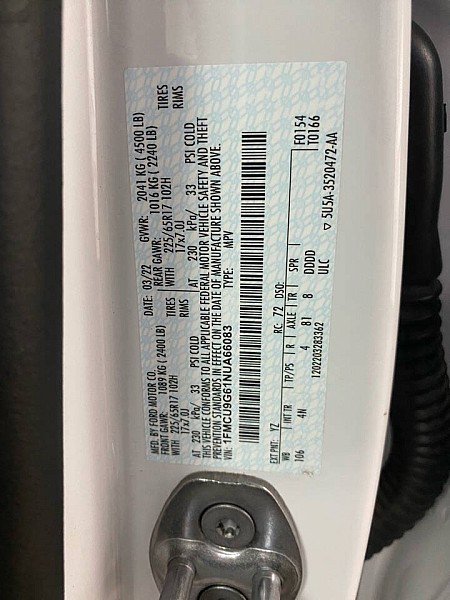 Used 2022 Ford Escape SE image 34