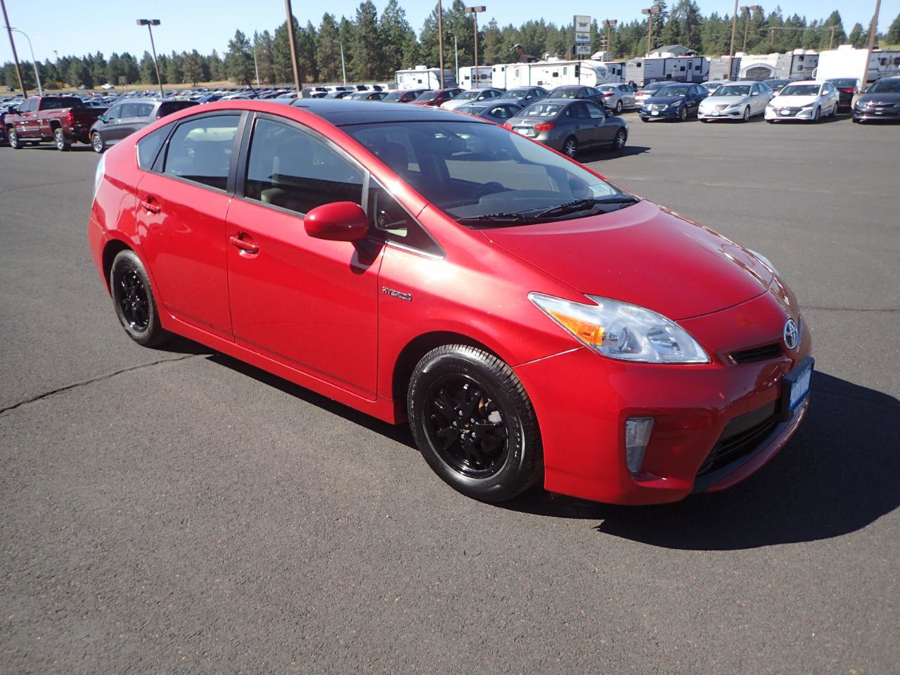 Used 2013 Toyota Prius Four w/ Deluxe Solar Roof Pkg FWD image 7