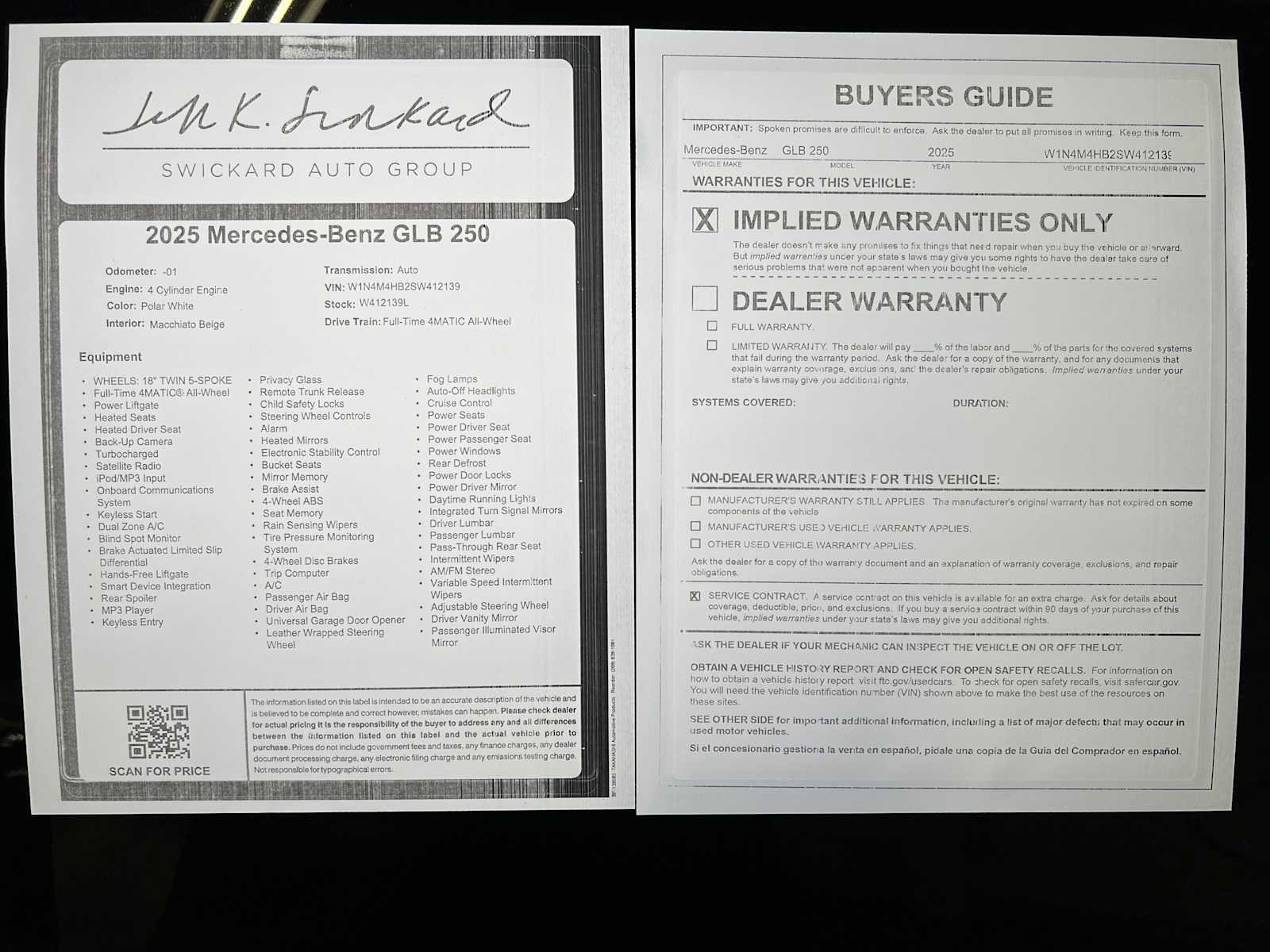 Certified 2025 Mercedes-Benz GLB 250 4MATIC image 40