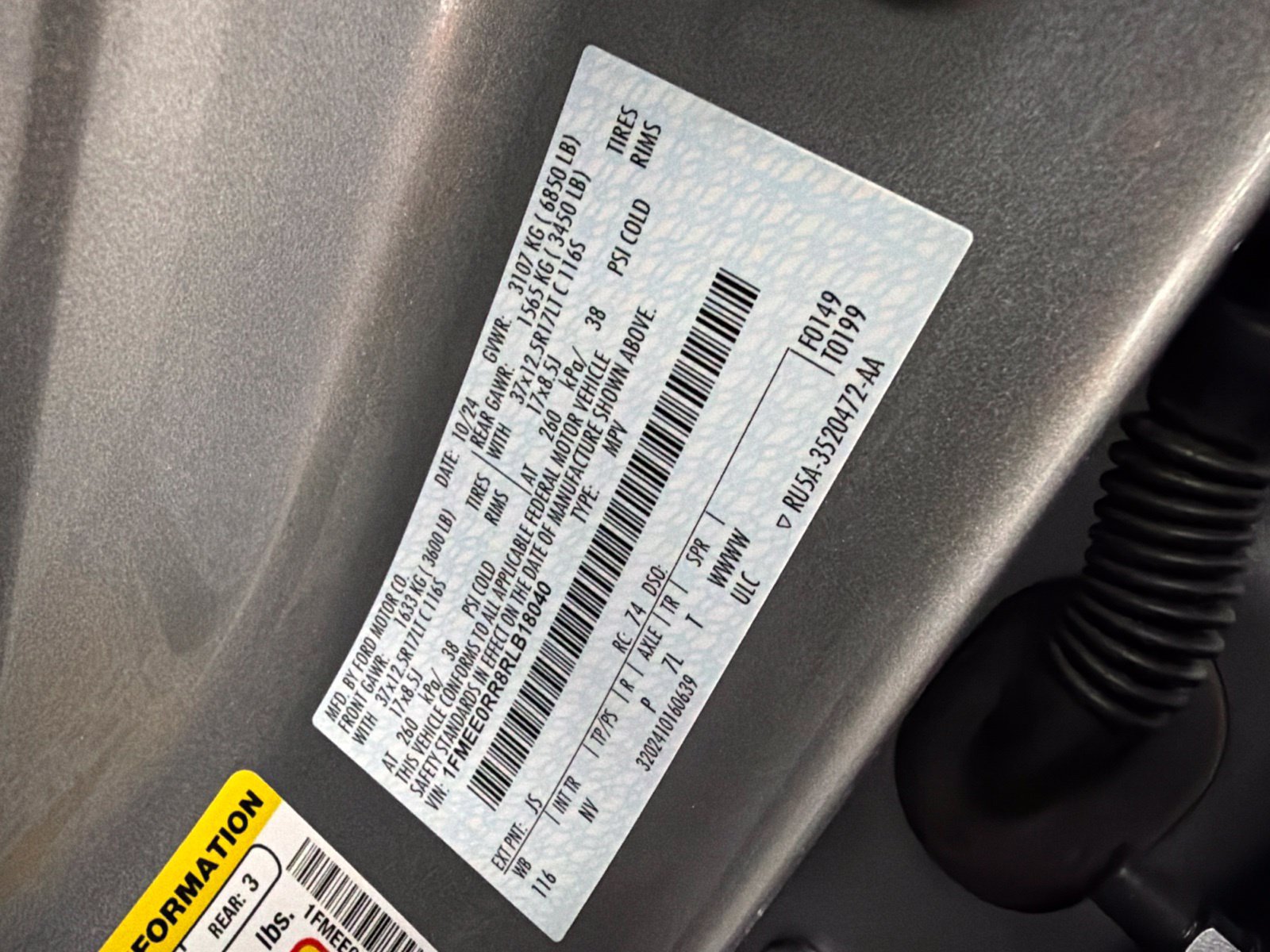 Used 2024 Ford Bronco Raptor AWD/4WD image 39