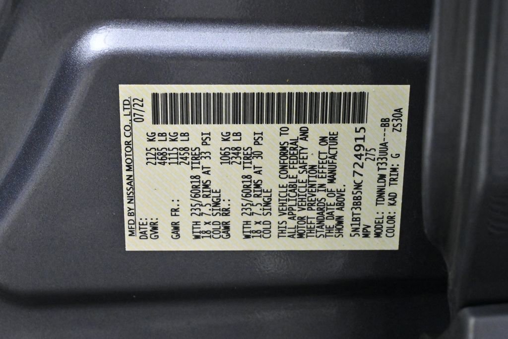 Certified 2022 Nissan Rogue SV image 32