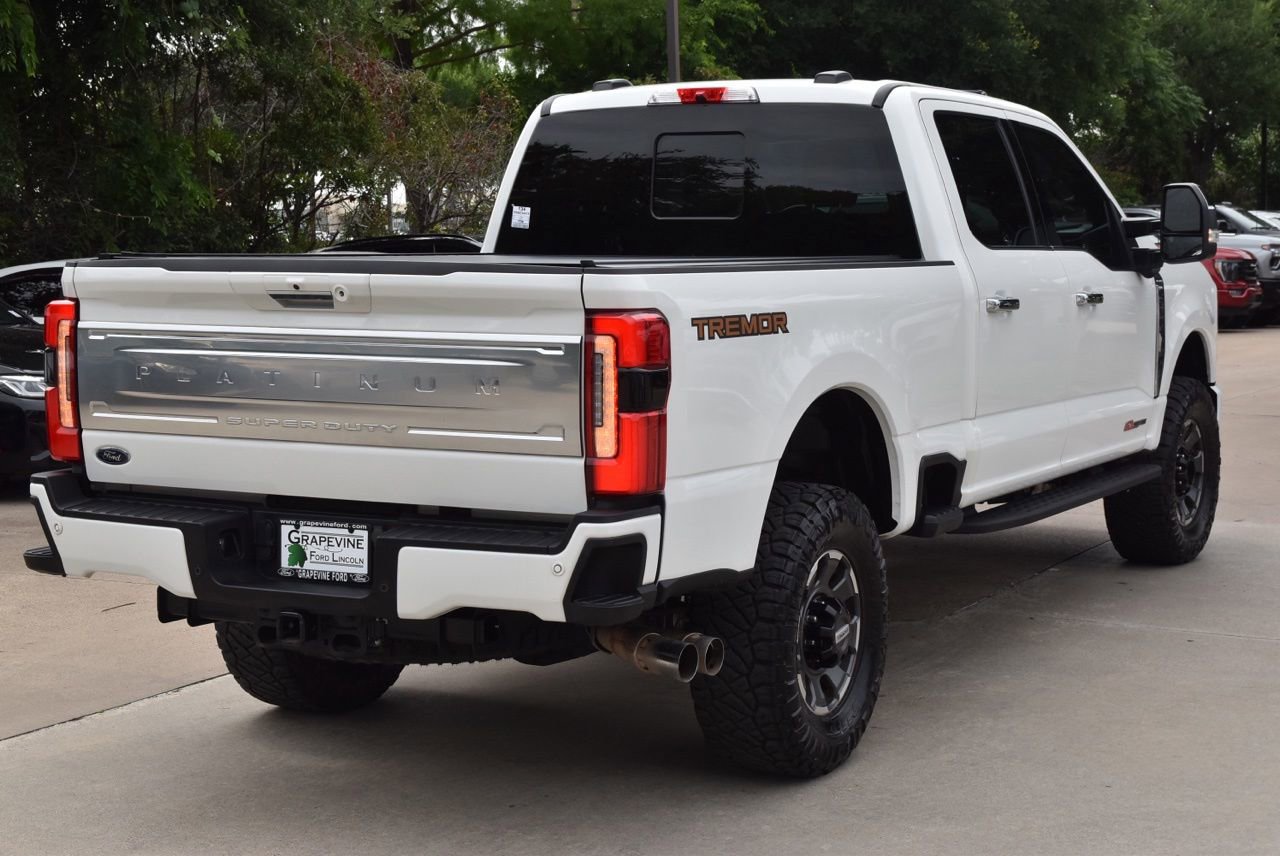 Used 2024 Ford F250 Platinum w/ Tremor Off-Road Package AWD/4WD image 9
