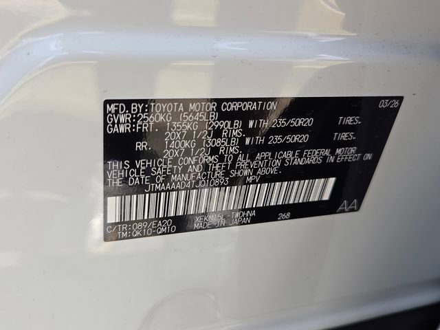 New 2026 Toyota C-HR AWD/4WD image 6