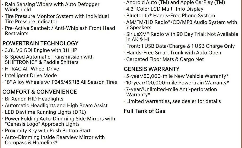 Used 2018 Genesis G80 3.8 image 17