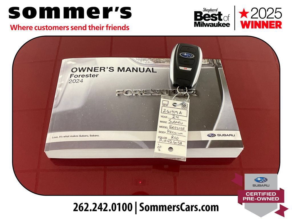 Certified 2024 Subaru Forester Premium AWD/4WD image 26