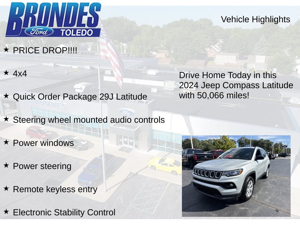 Used 2024 Jeep Compass Latitude AWD/4WD image 5
