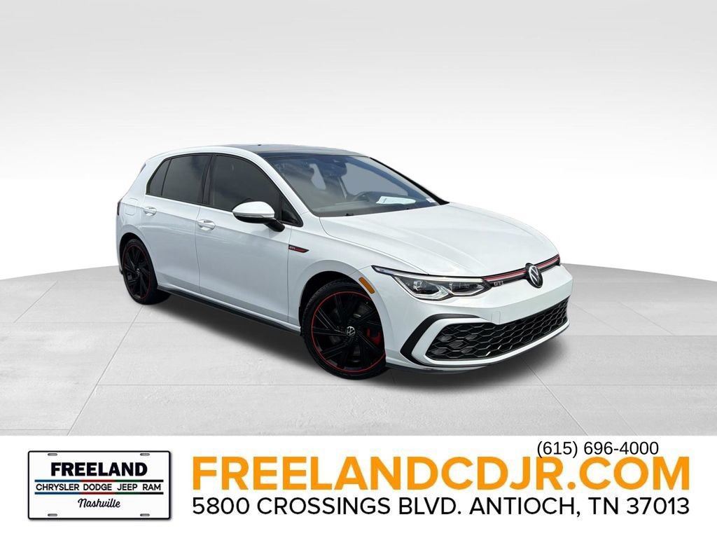 Used 2022 Volkswagen GTI SE w/ Black Wheel Package