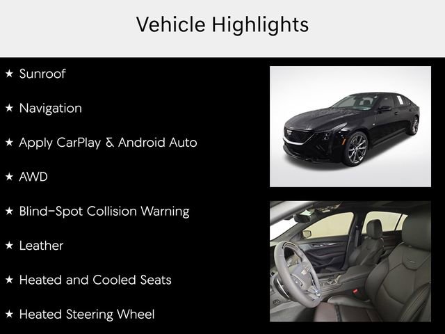 Used 2026 Cadillac CT5 Sport w/ Technology Package AWD/4WD image 7